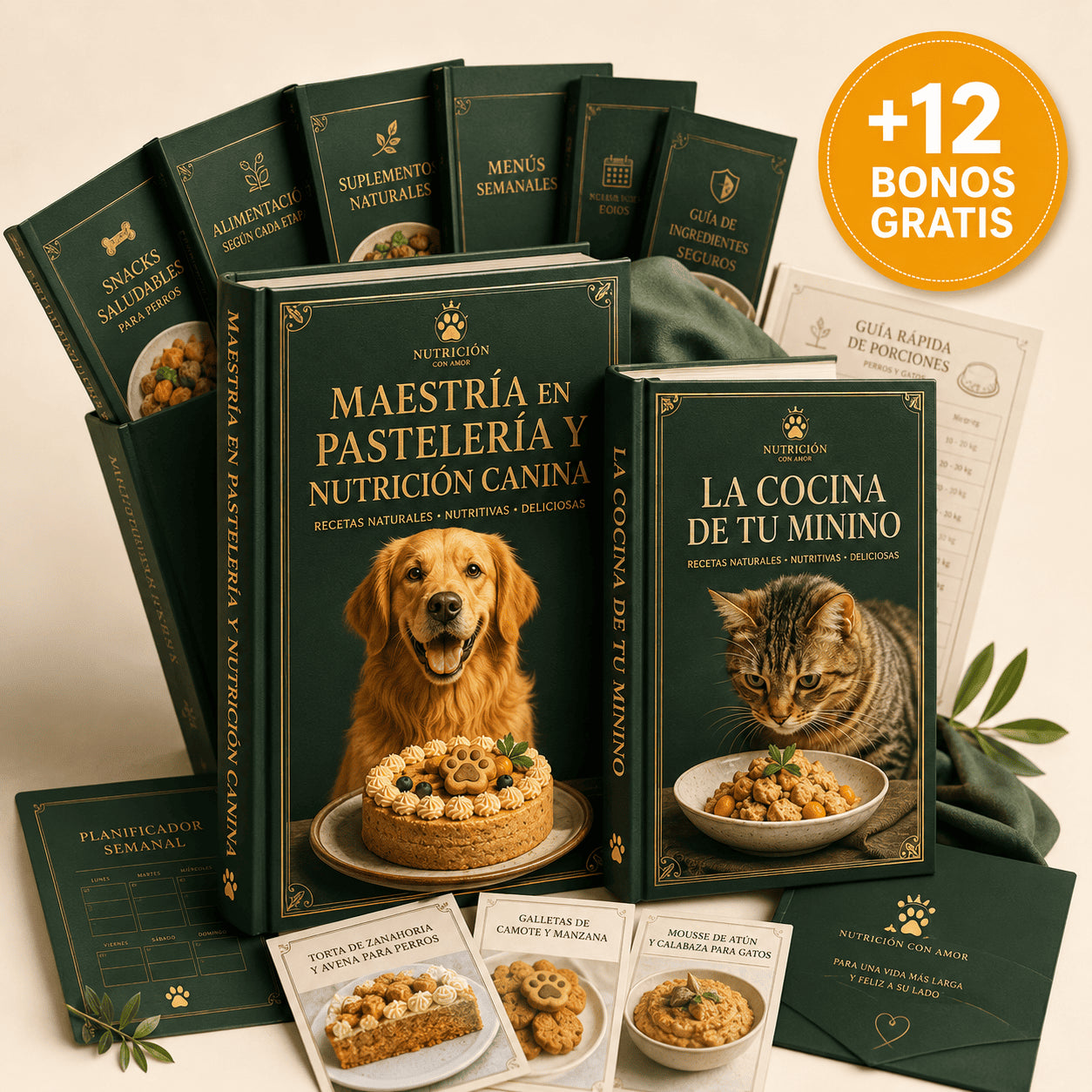 📦El libro de la maestría en alimentación canina 2x1